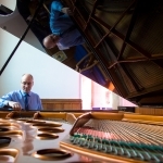 Paul Fox tuning grand piano